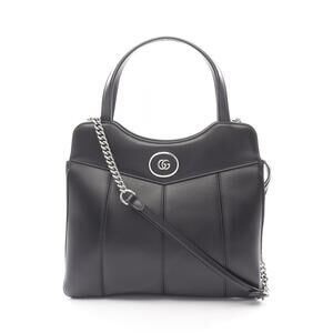 Gucci GG tote bag in black leather